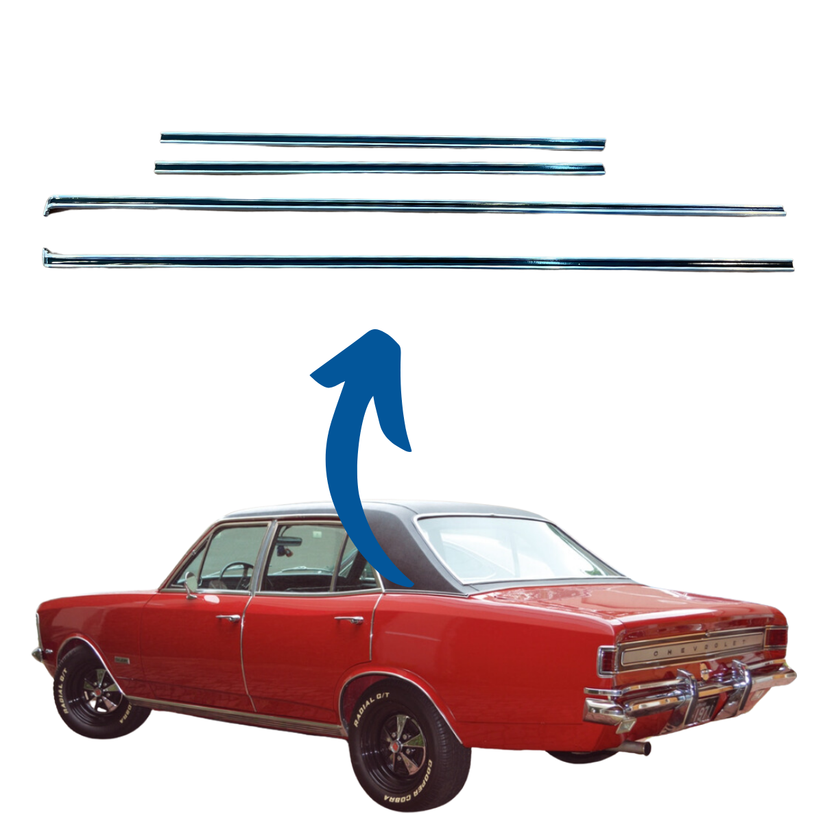 FRISO TETO INTEIRO VINIL OPALA 4 PORTAS