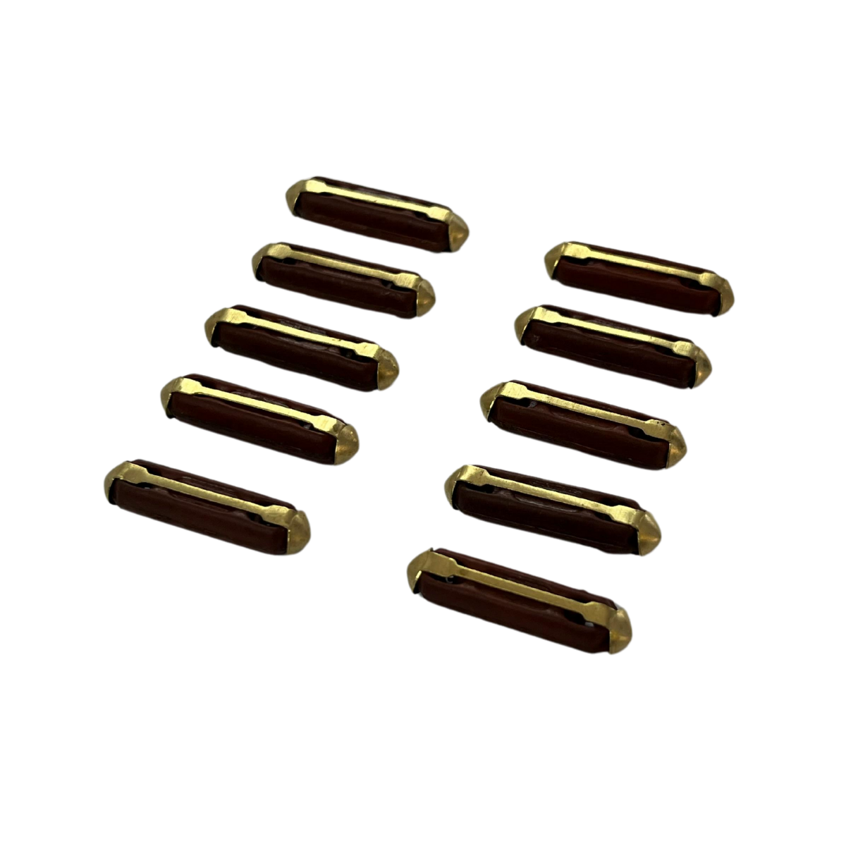 Kit com 10 Fusível de Cerâmica Louça de 15A
