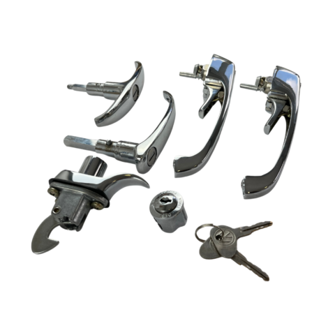 KIT MAÇANETA KOMBI CLIPPER CHAVE CROMADA (3)