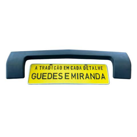 MOLDURA PLACA DIANTEIRA CINZA OPALA DIPLOMATA ORIG ATÉ 90 (3)
