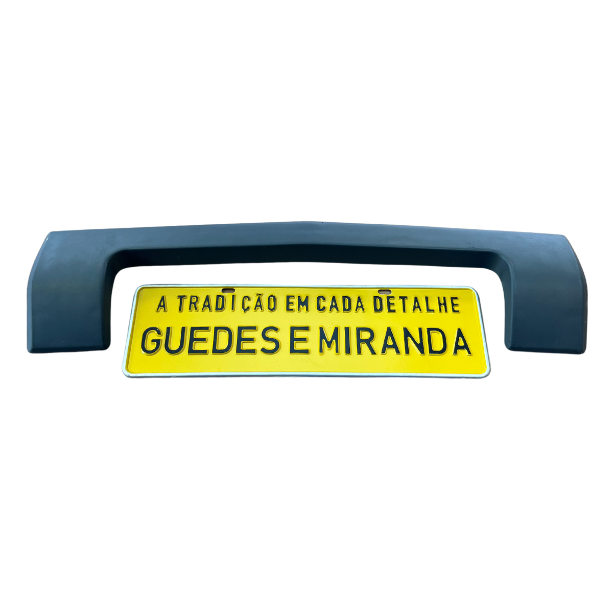 MOLDURA PLACA DIANTEIRA CINZA OPALA DIPLOMATA ORIG ATÉ 90 (3)