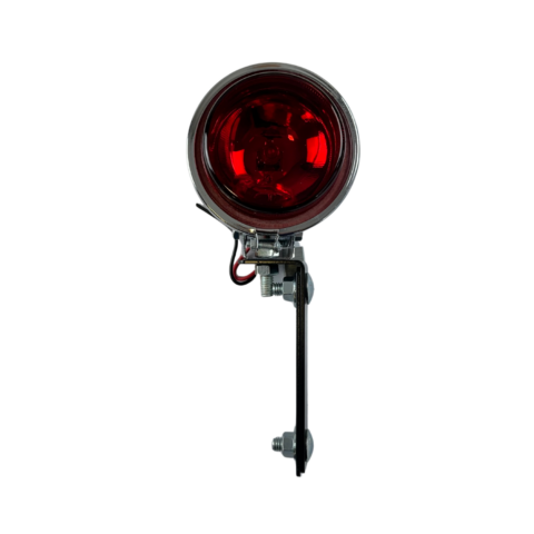 FAROL NEBLINA CROMADO VERMELHO REDONDO COM SUPORTE 71 PRETO (2)