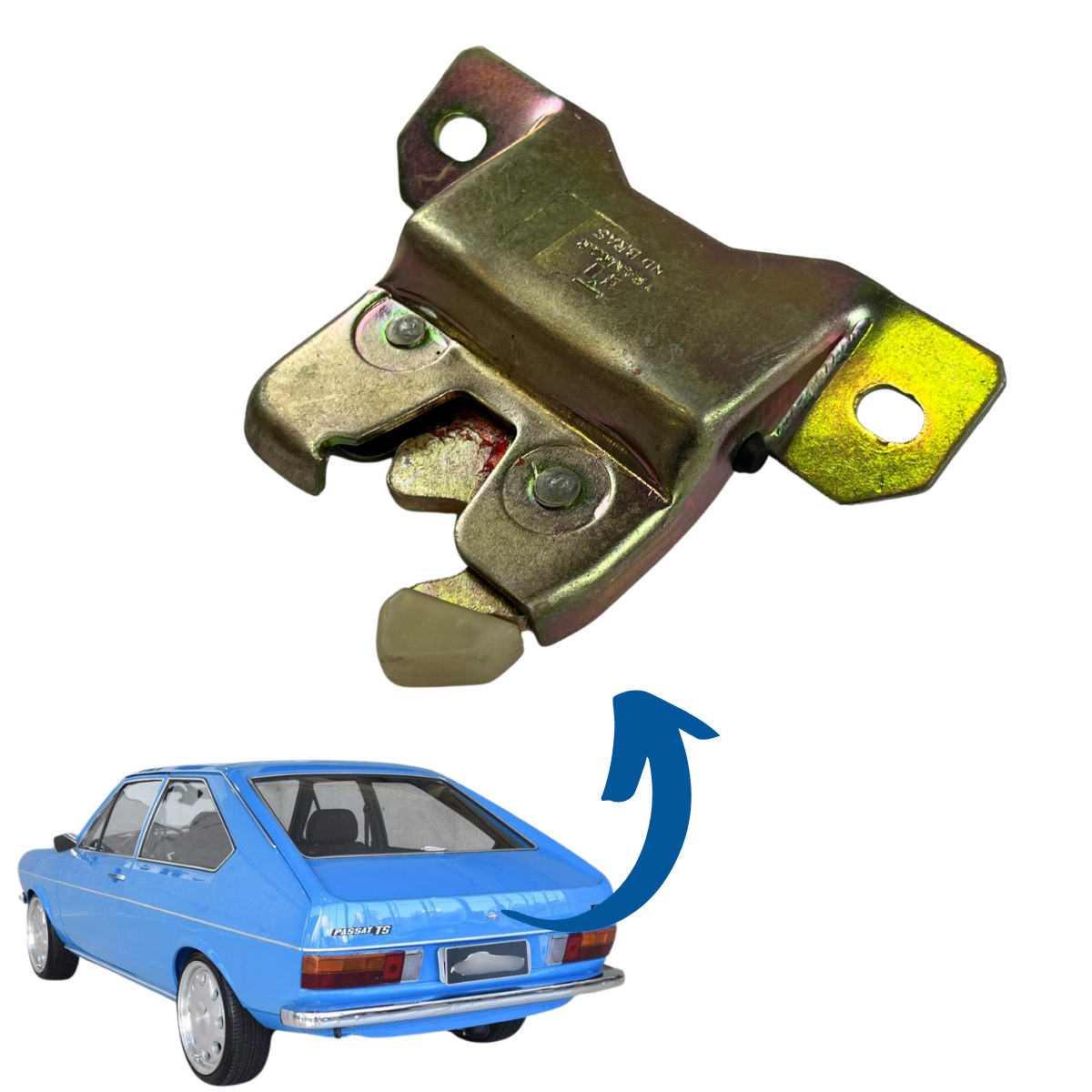 Fechadura Interna Porta Malas Passat 3 Portas
