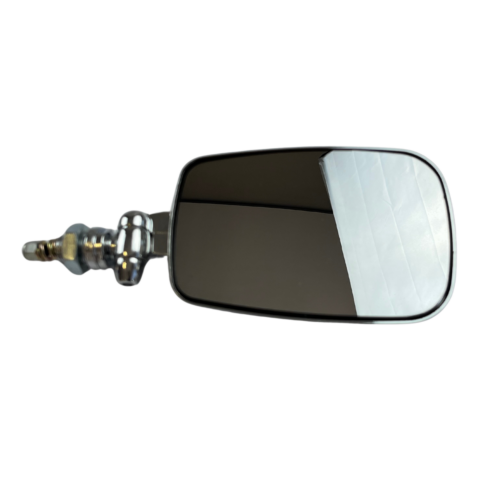 RETROVISOR EXTERNO FUSCA MEXICANO CROMADO BRAÇO CURTO CONVEXO PRATA (7)