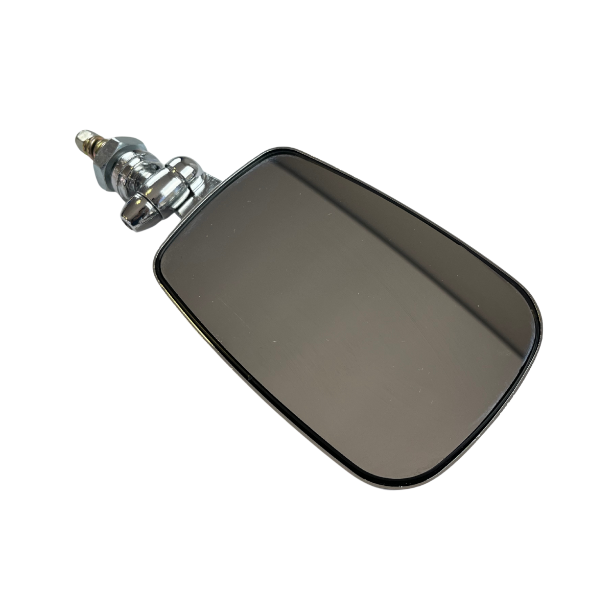 RETROVISOR EXTERNO FUSCA MEXICANO CROMADO BRAÇO CURTO CONVEXO PRATA (8)