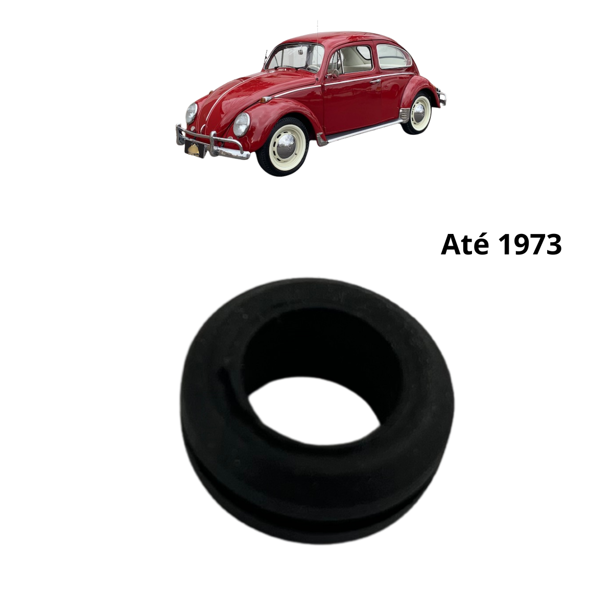 Borracha do Eixo Pivô limpador de parabrisa Fusca até 1973