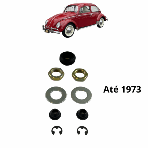 KIT REPARO EIXO PIVO LIMPADOR FUSCA ATÉ 1973 (3)