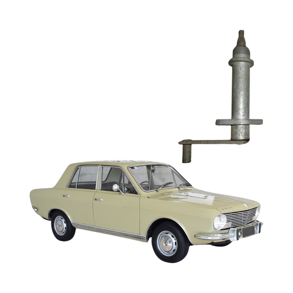 Pivô do Limpador Corcel 1969 / 1970 Lado Direito