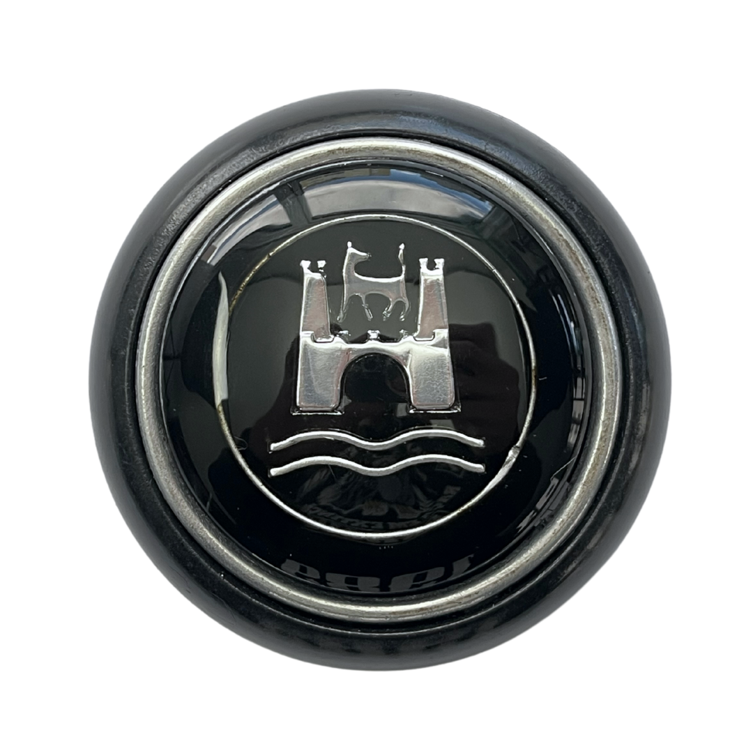 Botão de Buzina para Volante Original Kombi até 1975 - Wolfsburg Preto