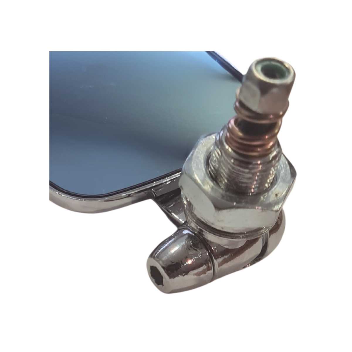 Retrovisor Externo Fusca Mexicano – Lente Convexa Azul – Braço Raquete (2)
