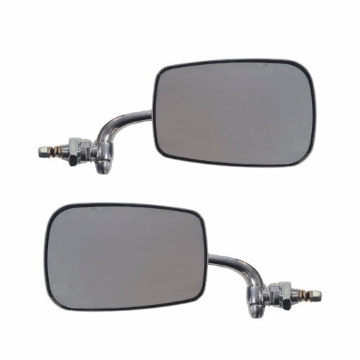 Retrovisor Externo Fusca Mexicano – Lente Convexa Prata