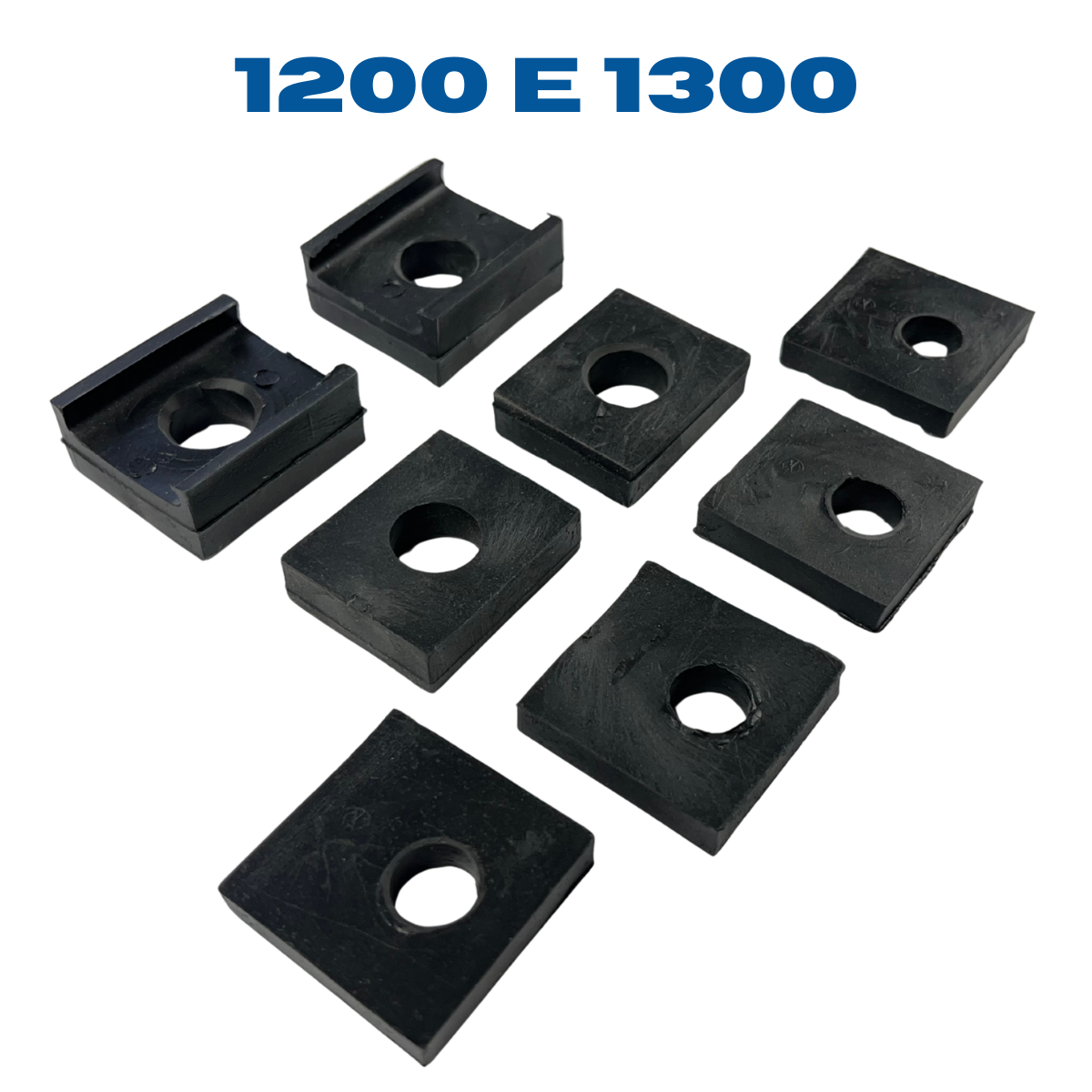 Calço do Assoalho Carroceria Fusca 1200 / 1300 - KIT 8 PEÇAS