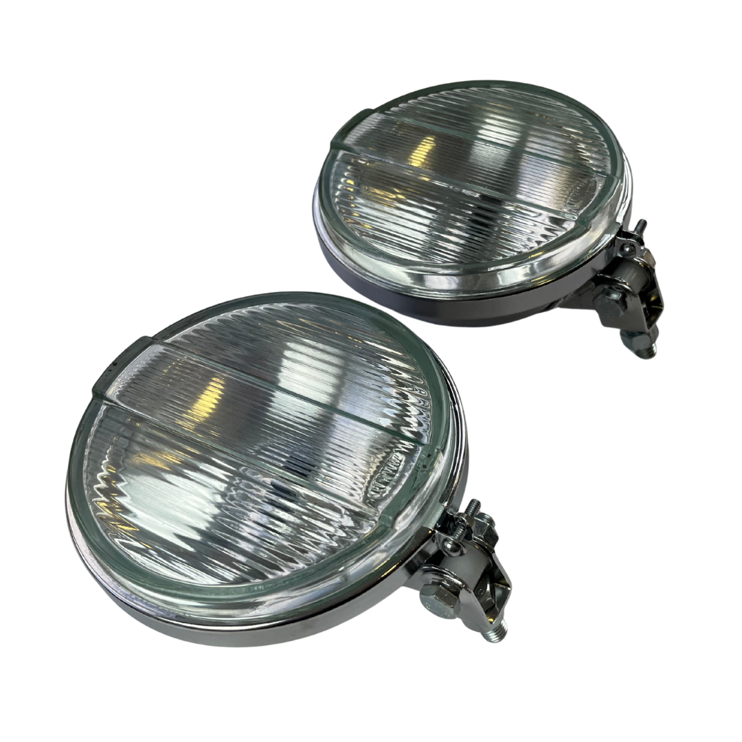 FAROL DE MILHA 661 CROMADO CRISTAL RAIADO (2)