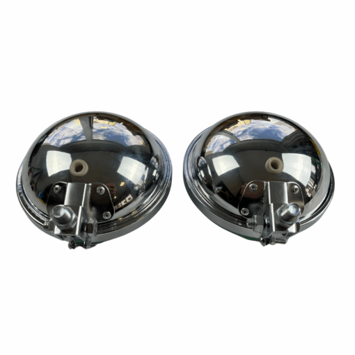 FAROL DE MILHA 661 CROMADO LENTE CRISTAL LISA (4)
