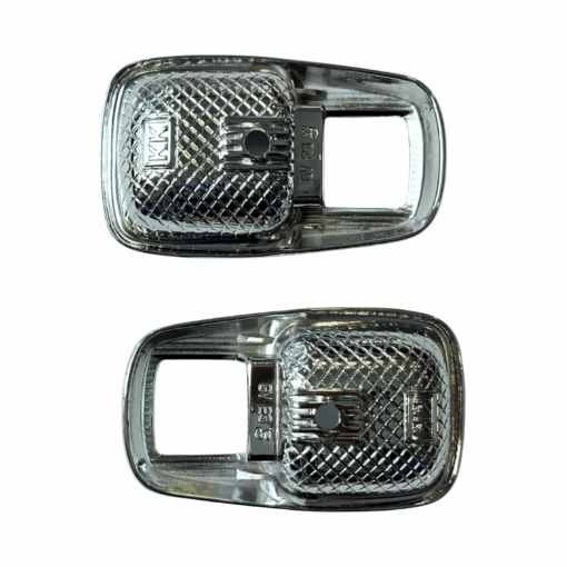 CONCHA CROMADA METAL FUSCA KOMBI BRASILIA