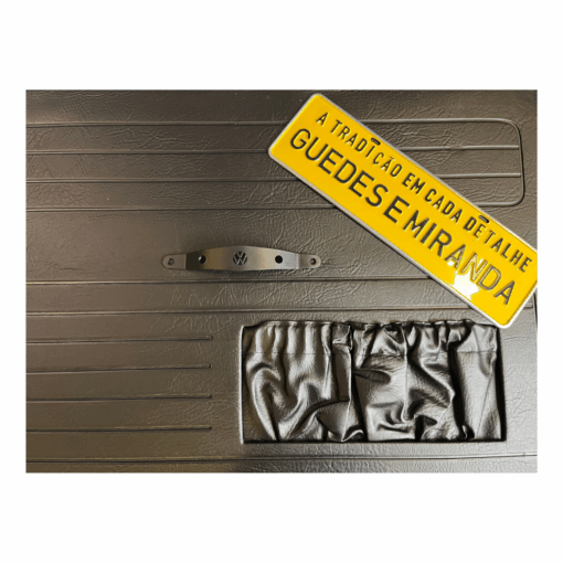 PUXADOR PORTA METAL PRETO COM LOGO NA FORRAÇÃO (5)