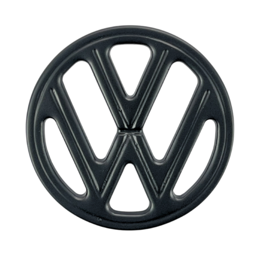 EMBLEMA LOGO VW CAPO FUSCA PRETO 10192P (4)