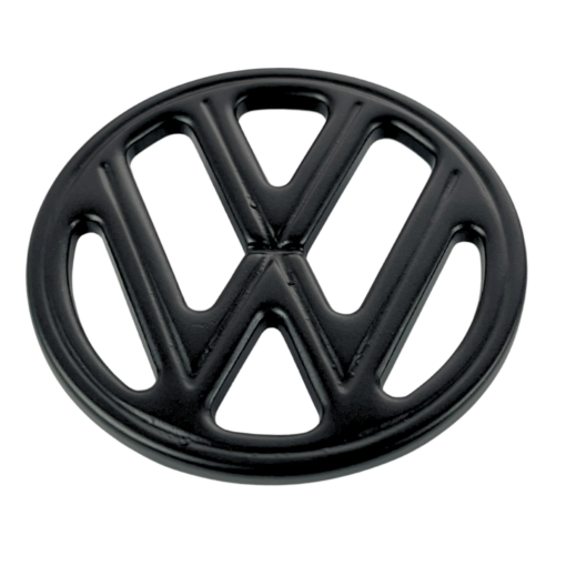 EMBLEMA LOGO VW CAPO FUSCA PRETO 10192P (5)