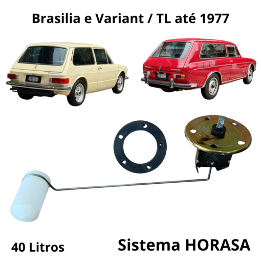 BOIA BRASILIA E VARIANT E TL ATÉ 1977 40 LITROS